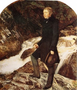 Portrait by John Everett Millais, 1853-1854 Portrait by John Everett Millais, 1853-1854