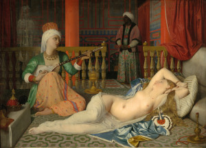 Figure 2. L'Odalisque à l'esclave, 1839 by Jean-Auguste-Dominique Ingres
